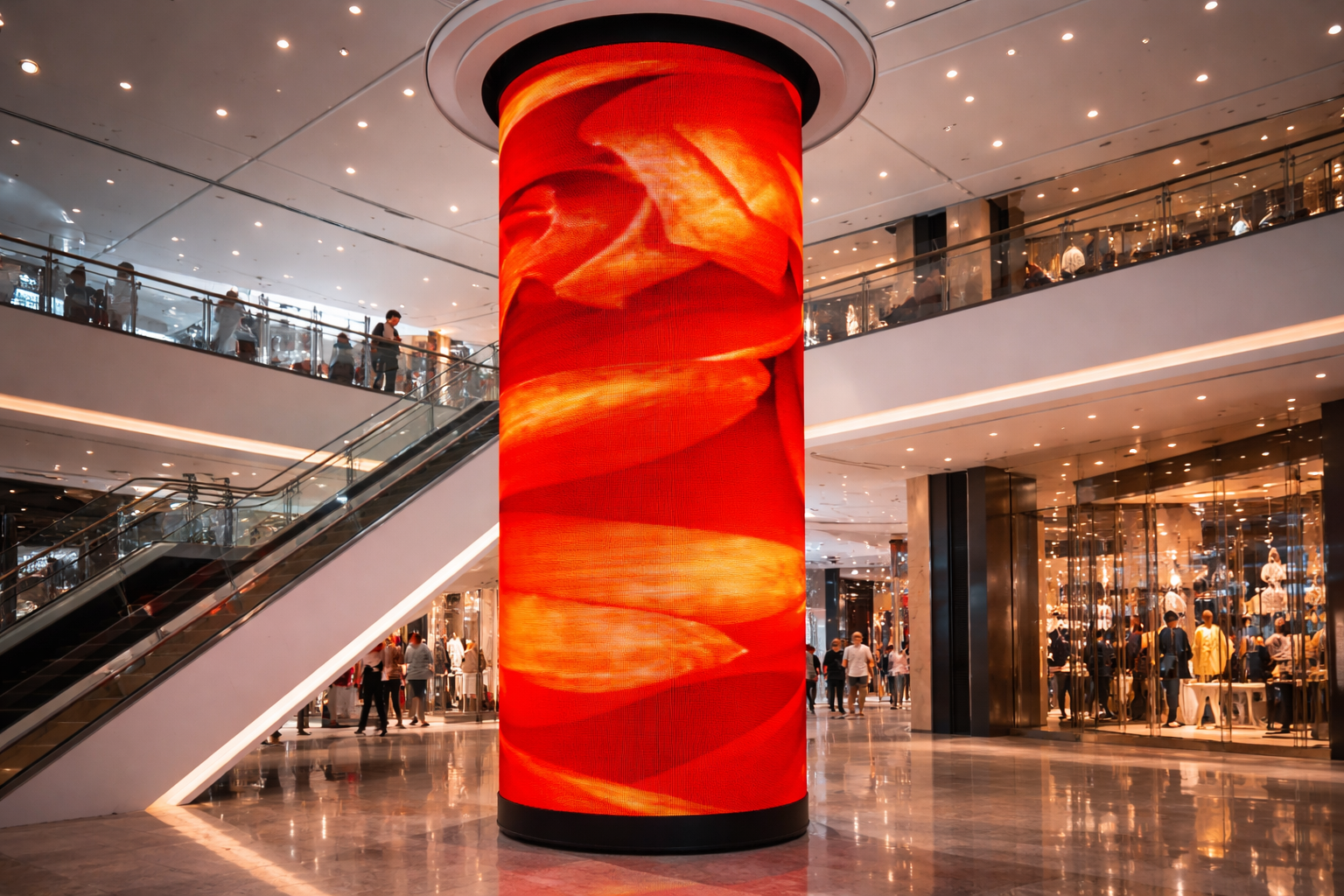 ROUND PILLAR LED DISPLAY